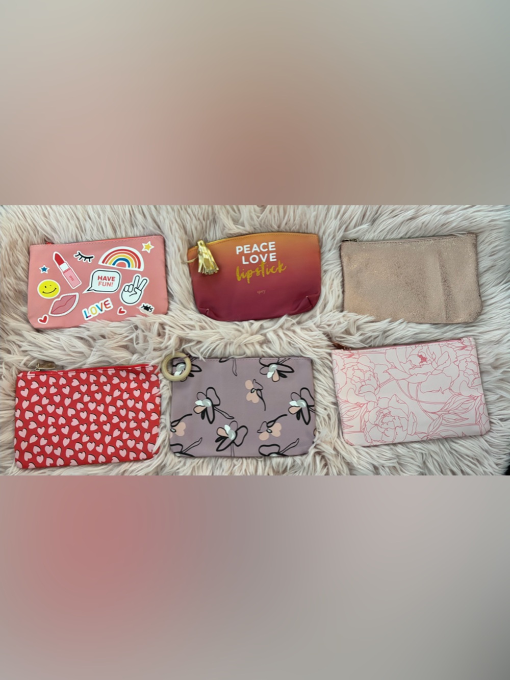 Ipsy bags- 6ct